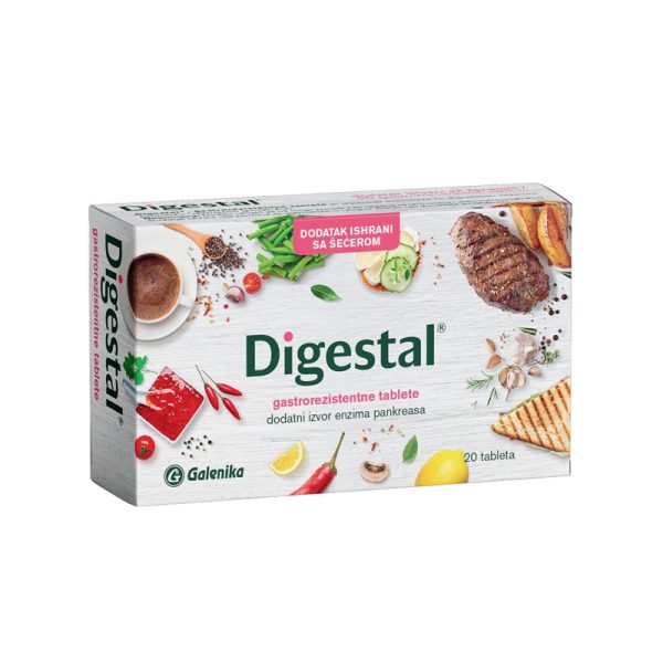Galenika DIGESTAL DRAZEJE A/20