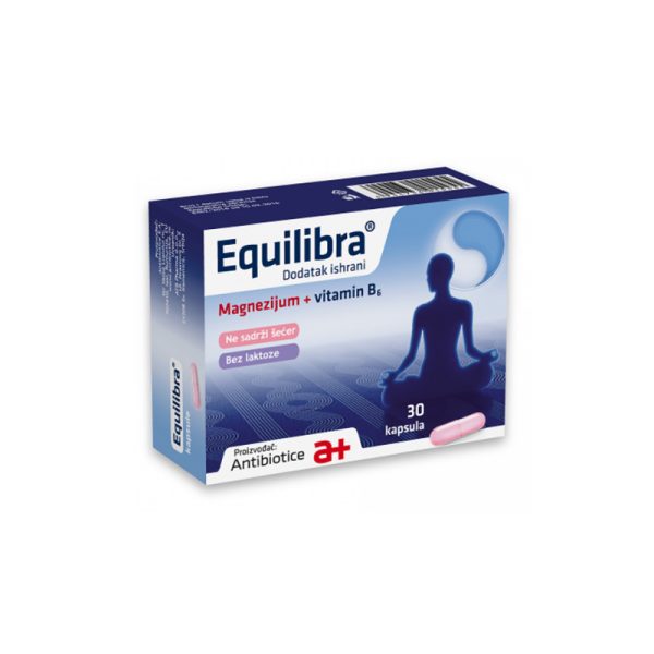 Antibiotice Equilibra Mg+B6 Kapsule A/30