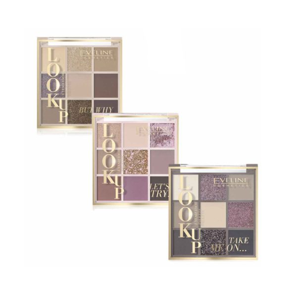 Eveline Cosmetics Eveline Eyeshadow Look Up 9 Colors