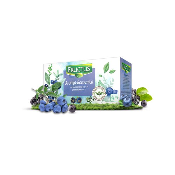 Fructus Fructus Čaj Aronija/Borovnica Filter