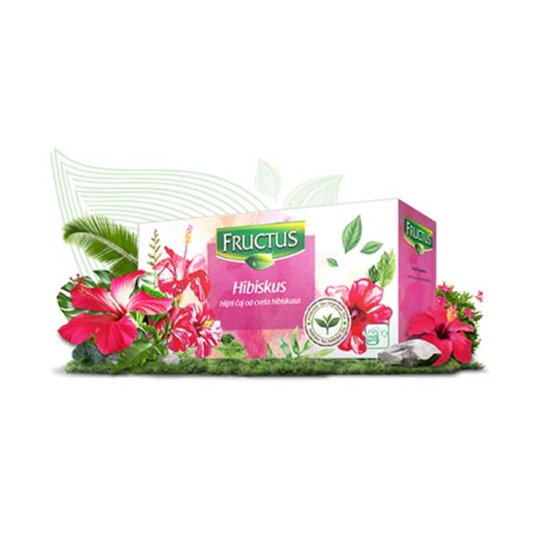 Fructus Fructus Čaj Hibiskus Filter Konac A/20