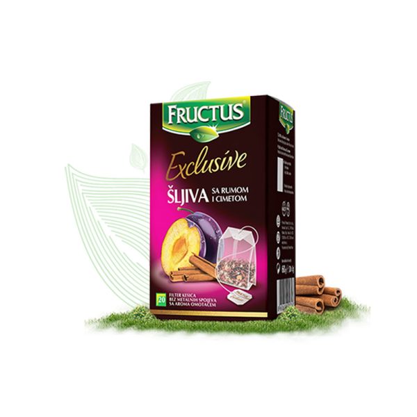 Fructus Fructus Čaj Sljiva/Rum/Cimet