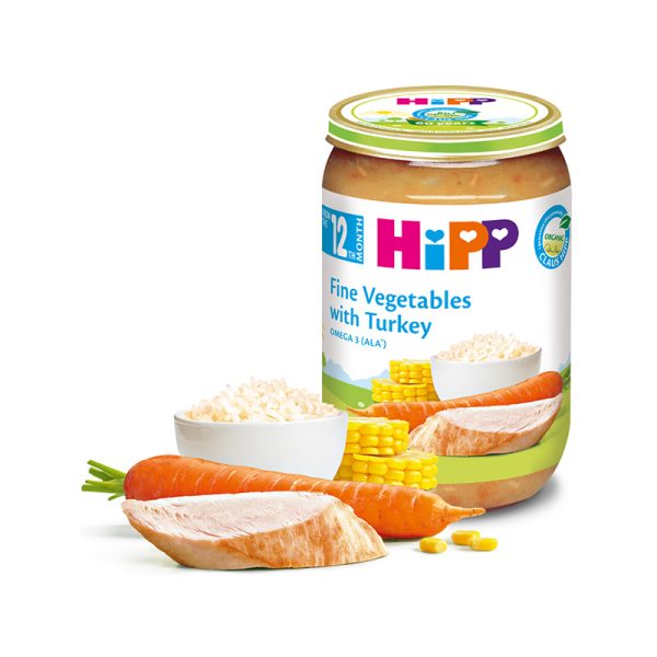 Hipp HIPP KAŠICA CURETINA+PIRINAČ+ŠARGAREPA 220G