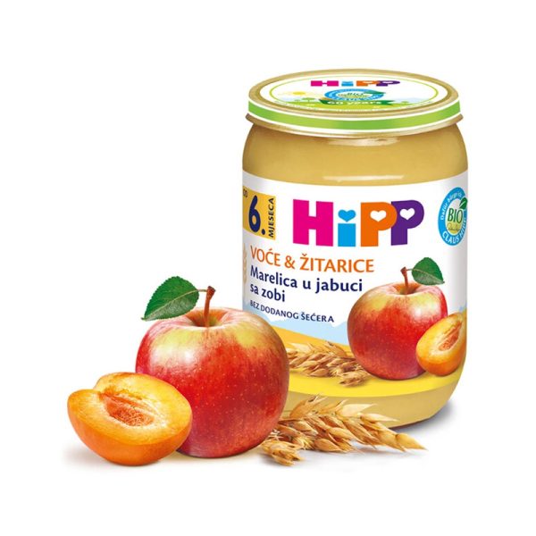 Hipp HIPP KAŠICA KAJSIJA/JABUKA/OVAS 190G