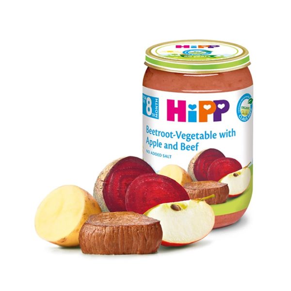 Hipp HIPP KAŠICA KROMPIR/JABUKA/CVEKLA/GOVEDINA 220G