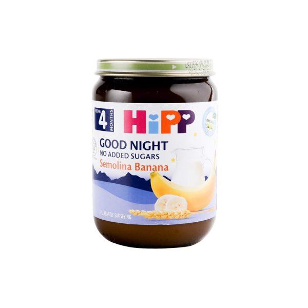 Hipp HIPP KAŠICA ZA LAKU NOC BANANA/GRIZ 190G