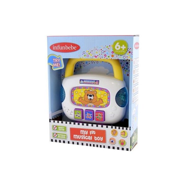 Infunbebe IGRAČKA INFUNBEBE MINI RADIO 6M+
