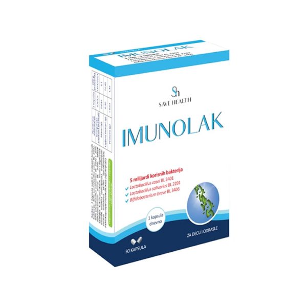 Save Healt IMUNOLAK PROBIOTIK KAPSULE A/30