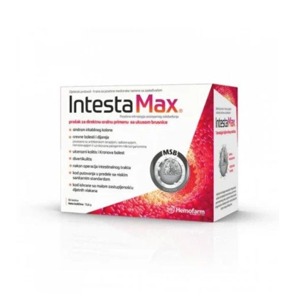 Hemofarm INTESTA MAX 750MG PULVIS 30X2