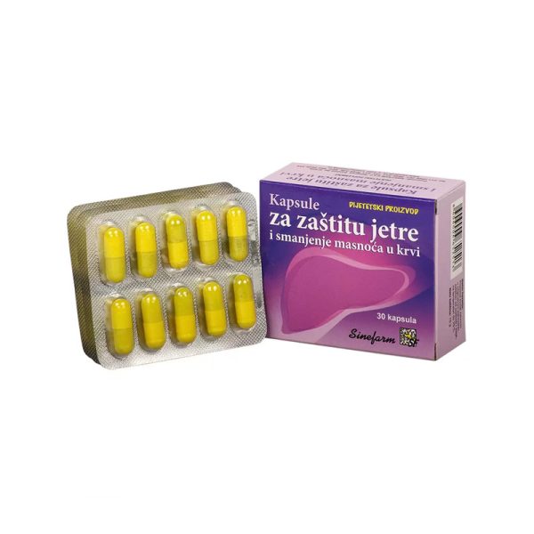 Sinefarm KAPSULE ZA JETRU A/30
