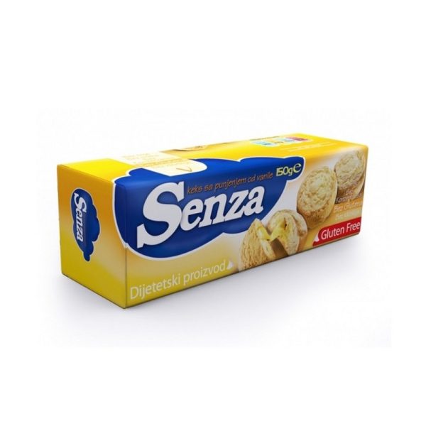Senza KEKS SA PUNJENJEM VANILA