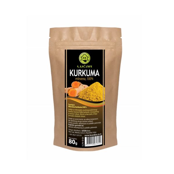 Lucar KURKUMA MLEVENA 80G