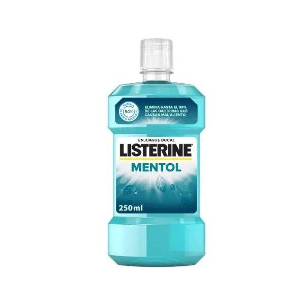 Listerine tečnost za ispiranje mentol 250 ml