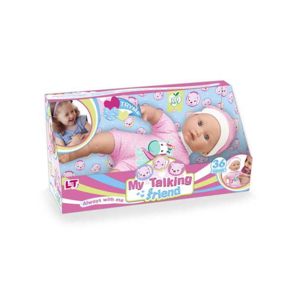 Loco Toys Loco Toys Lutka Beba Koja Govori 36 Funk