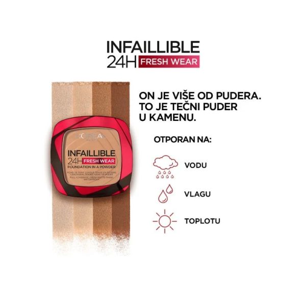 Loreal Loreal Infaillible Kompaktni Puder