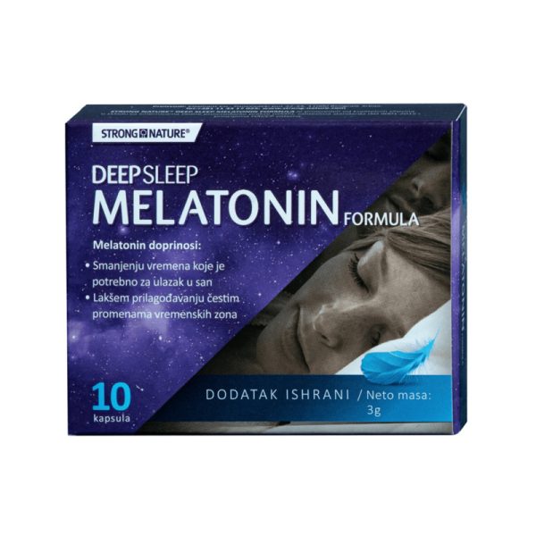 Strong Nature MELATONIN KAPSULE A/10