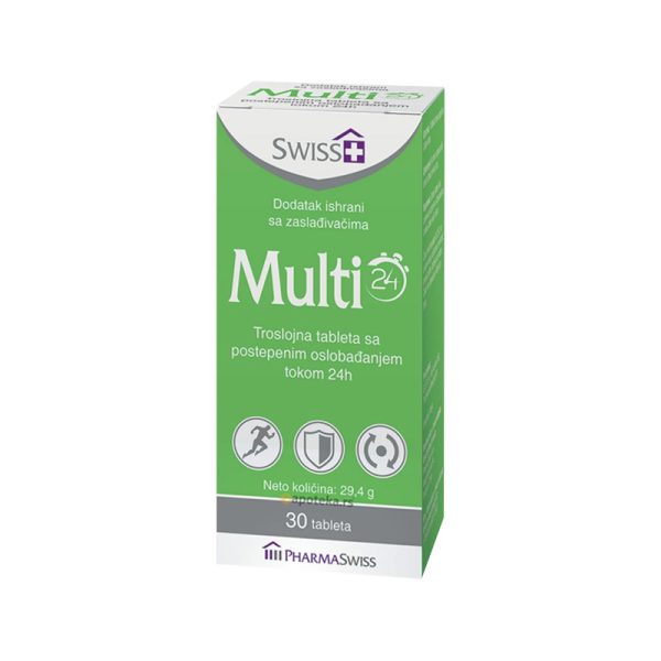 Swiss+ MULTI VITAMINI 24 TABLETE A/30