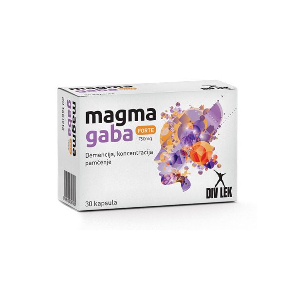 Div Lek Magma Gaba Forte Kapsule 30X750Mg