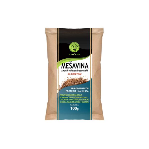 Lucar Mesavina Sirovih Semenki Sa Cimetom 100G