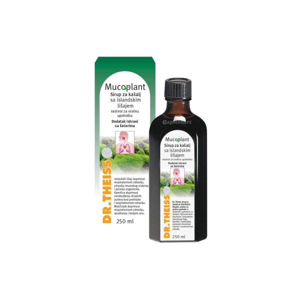 Dr.Theiss Mucoplant Sirup Sa Islandskim Lisajem 250Ml