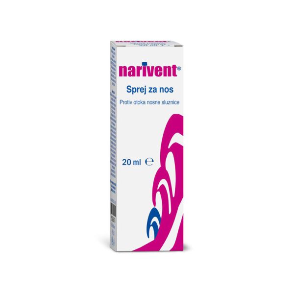 Narivent NARIVENT SPREJ ZA NOS 20ML
