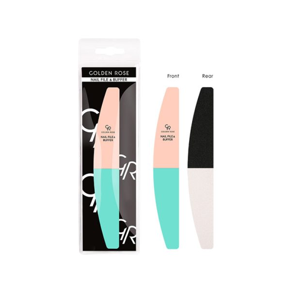 Golden Rose Nail File I Buffer Turpija