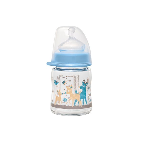 Nip Nip Flašica 120Ml Staklena/Silikonska Cucla/široki Otvor