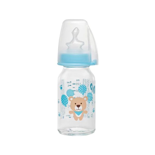 Nip Nip Flašica 125Ml Staklena/Silikonska Cucla/Uzana