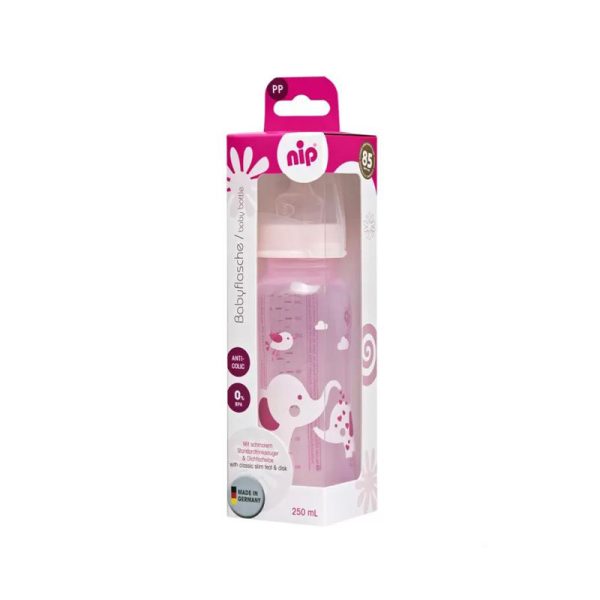 Nip Nip Flašica 250Ml Trendy Girl Silikonska Cucla