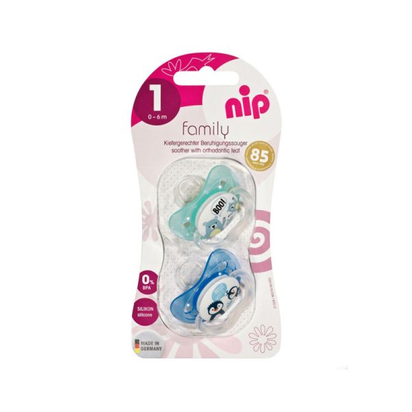 Nip Nip Varalica Silikon 0-6M Family A/1