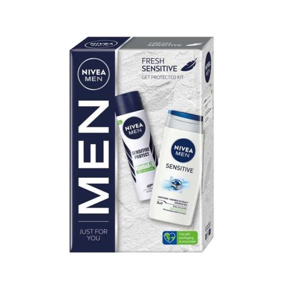 Nivea Nivea Komplet Men Sower Gel+Krema