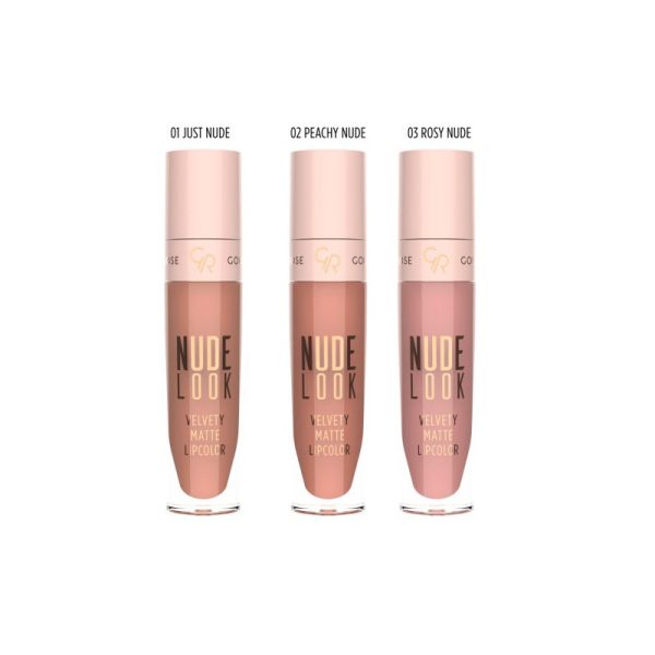 Golden Rose Nude Look Velvety Matte Lip