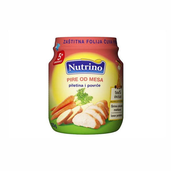 Nutrino Nutrino Pire Od Mesa I Povrća 125G