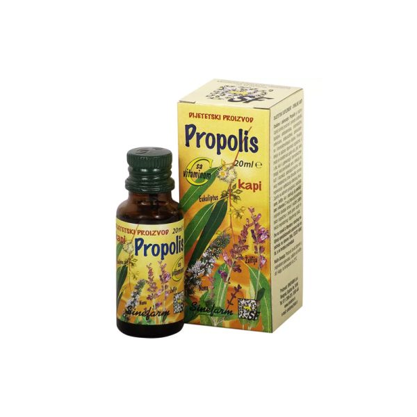Sinefarm PROPOLIS KAPI SA EUKALIPTUSOM ZA ODRASLE