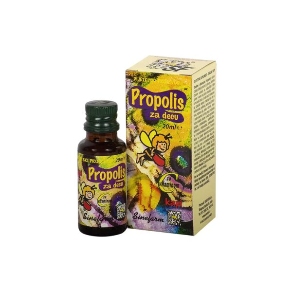 Sinefarm PROPOLIS KAPI SA VITAMINOM C ZA DECU