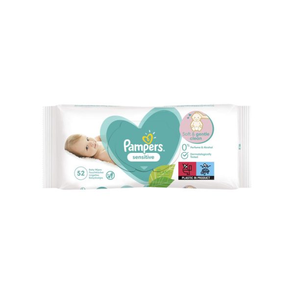 Pampers Pampers Vlažne Maramice Sensitiv A/52