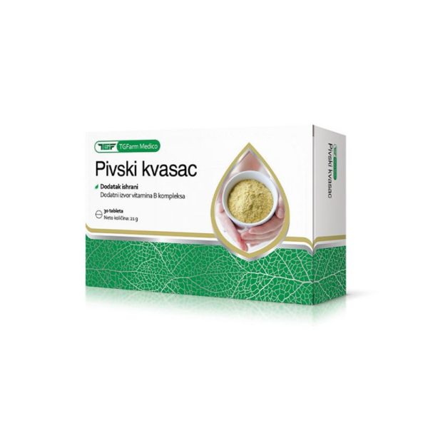 Tg Pharm Pivski Kvasac Tablete A/30