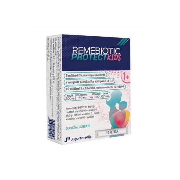 Jugoremedija REMEBIOTIC PROTECT KIDS KESICE A/10