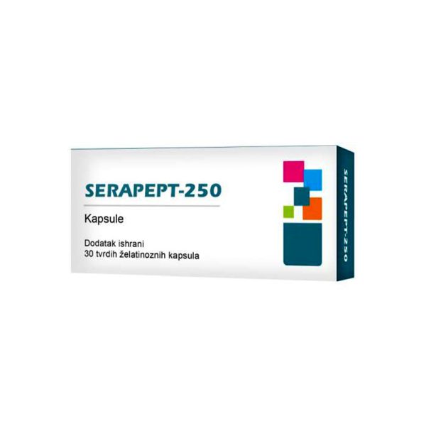 West Coast SERAPEPT KAPSULE 250MG A/30