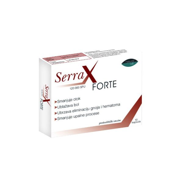 Natura Lab SERRAX FORTE KAPSULE 120000IJ A/10