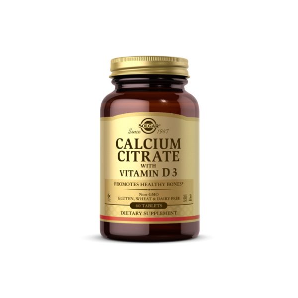 Solgar Kalcijum Citrat + Vitamin D, 60 tableta