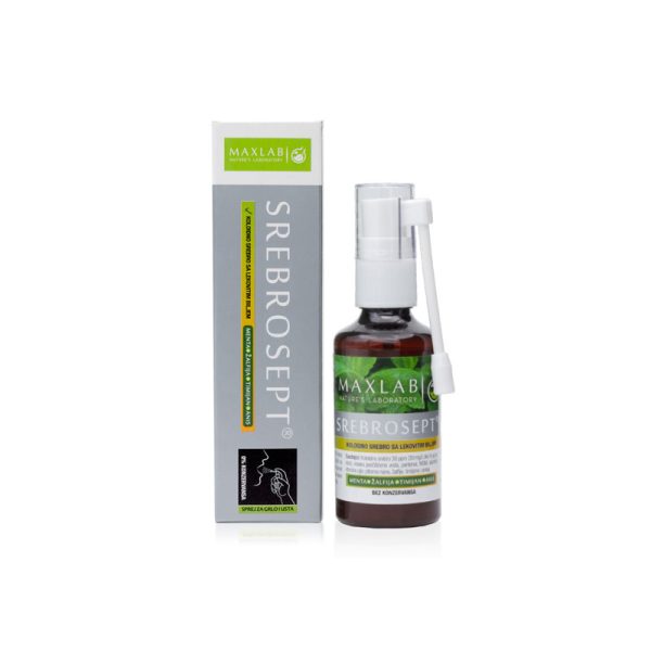 Maxlab SREBROSEPT SPREJ ZA USTA 50ML