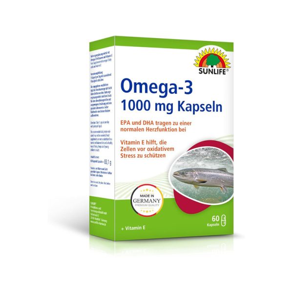 Sunlife SUNLIFE OMEGA 3 KAPSULE 60X1000MG
