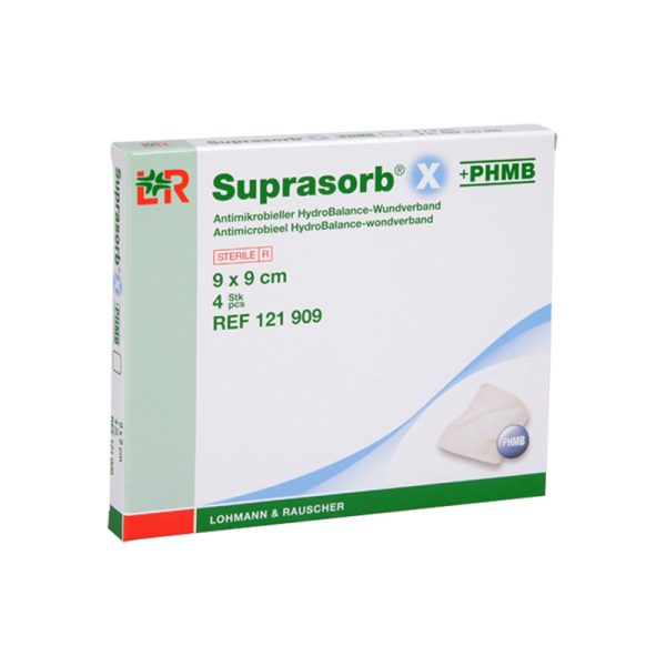Sn Medic SUPRASORB X+PHMB 9X9
