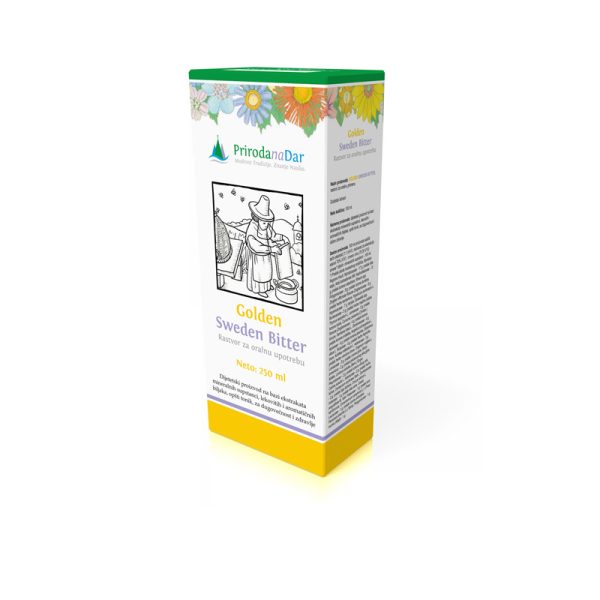 SWEDEN BITTER GOLDEN 250ML