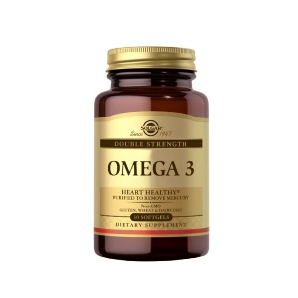 Solgar Omega-3 Dvostruka Jačina, 30 kapsula