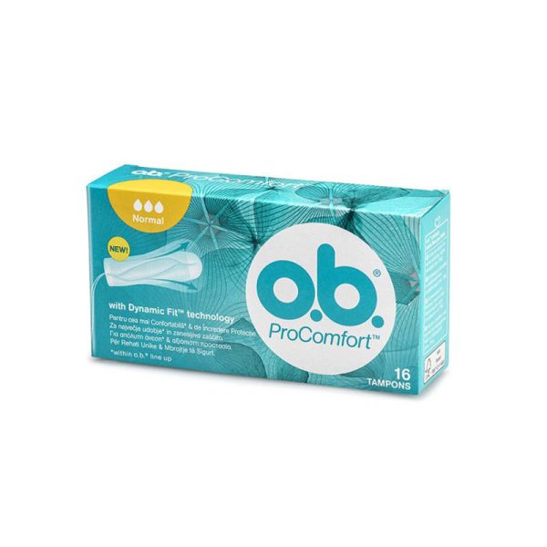 Jonsons TAMPONI O.B. PRO COMFORT NORMAL A/16