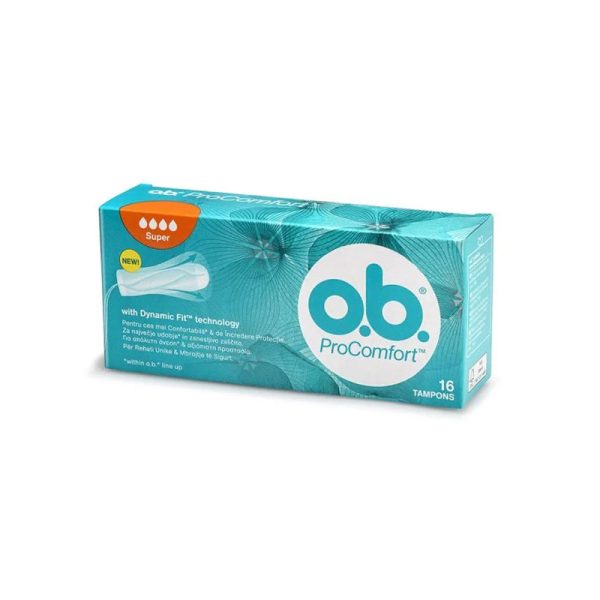Jonsons TAMPONI O.B. PRO COMFORT SUPER A/16