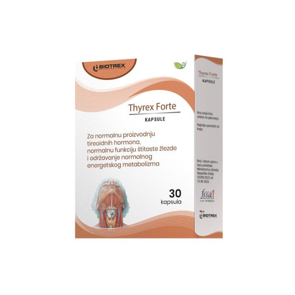 Biotrex Nutraceuticals THYREX FORTE KAPSULE A/30