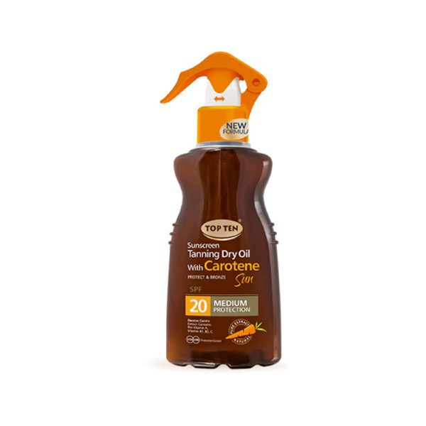 Top Ten TOP TEN CAROTEN SUN OIL DRY SPREJ F20